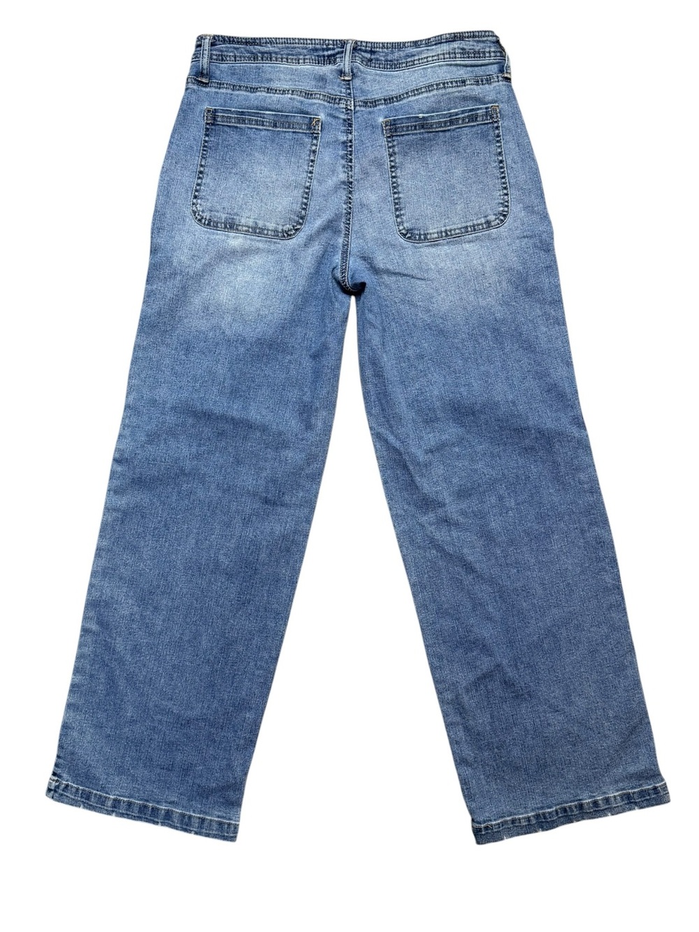 RE Generation by Celebrity Pink Wide Leg Jeans Women’s 11/30 Light Wash - Picture 3 of 10
